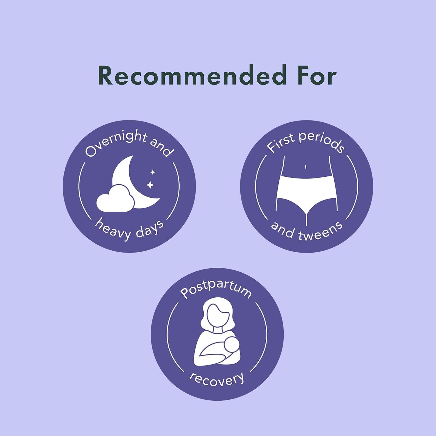 Disposable Underwear for Women, Organic Cotton Cover – Postpartum Essentials,…