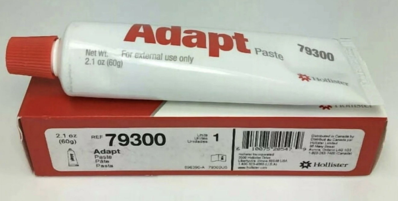 Lot of 3- Hollister Adapt 79300 Ostomy Skin Barrier Paste 2.1 oz New *Lot of 3*