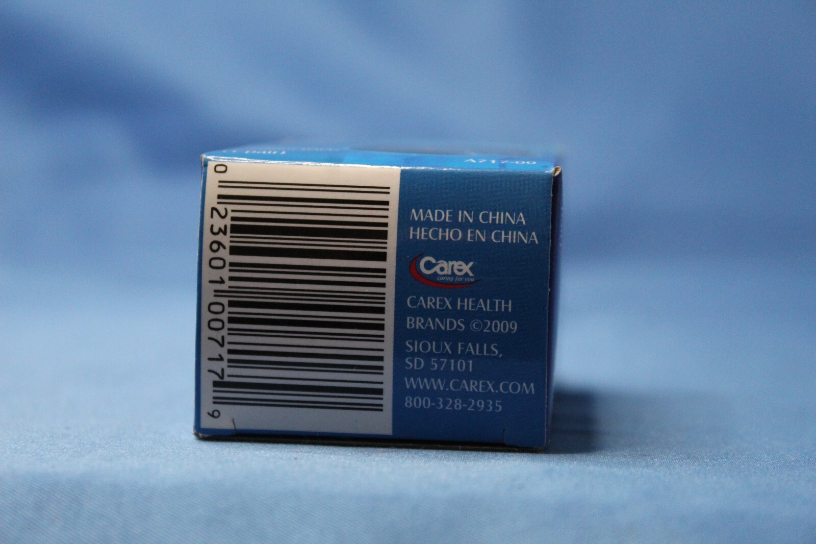 Carex Cane Tips A717-00 Set of 2 Black Fits 5/8th Cane Bottoms
