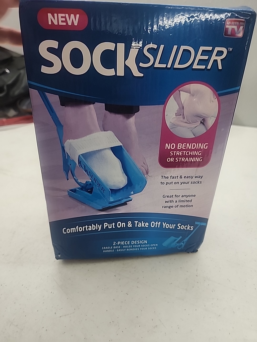 SOCK SLIDER As Seen On TV 2 PC DESIGN
