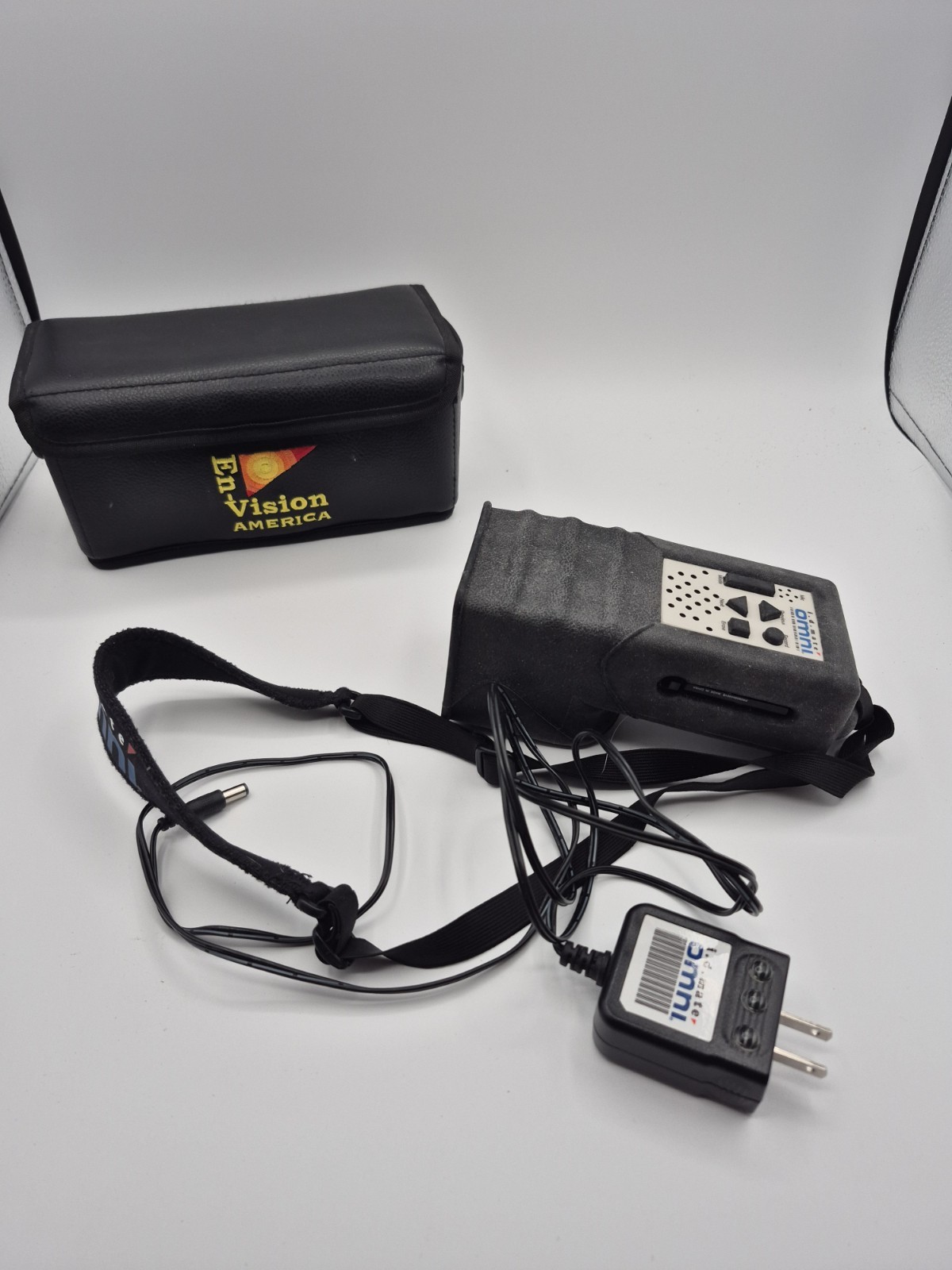 En-Vision America I.D. Mate Omni Talking Programmable Barcode Reader w/ Cord