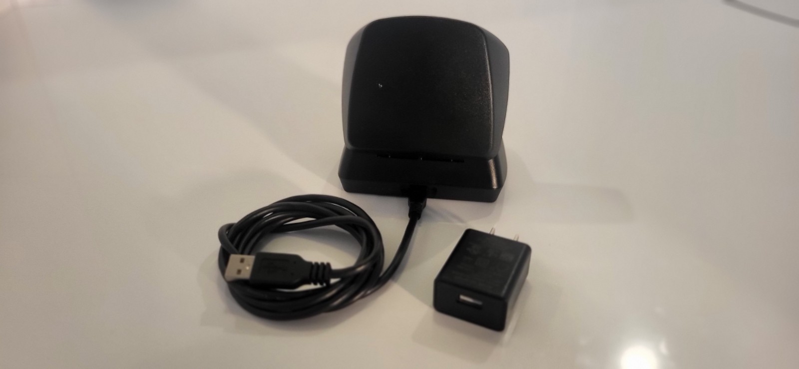 Starkey Rechargeable Hearing Aid Charger Dock Case Black w/ USB & Wall Adapter