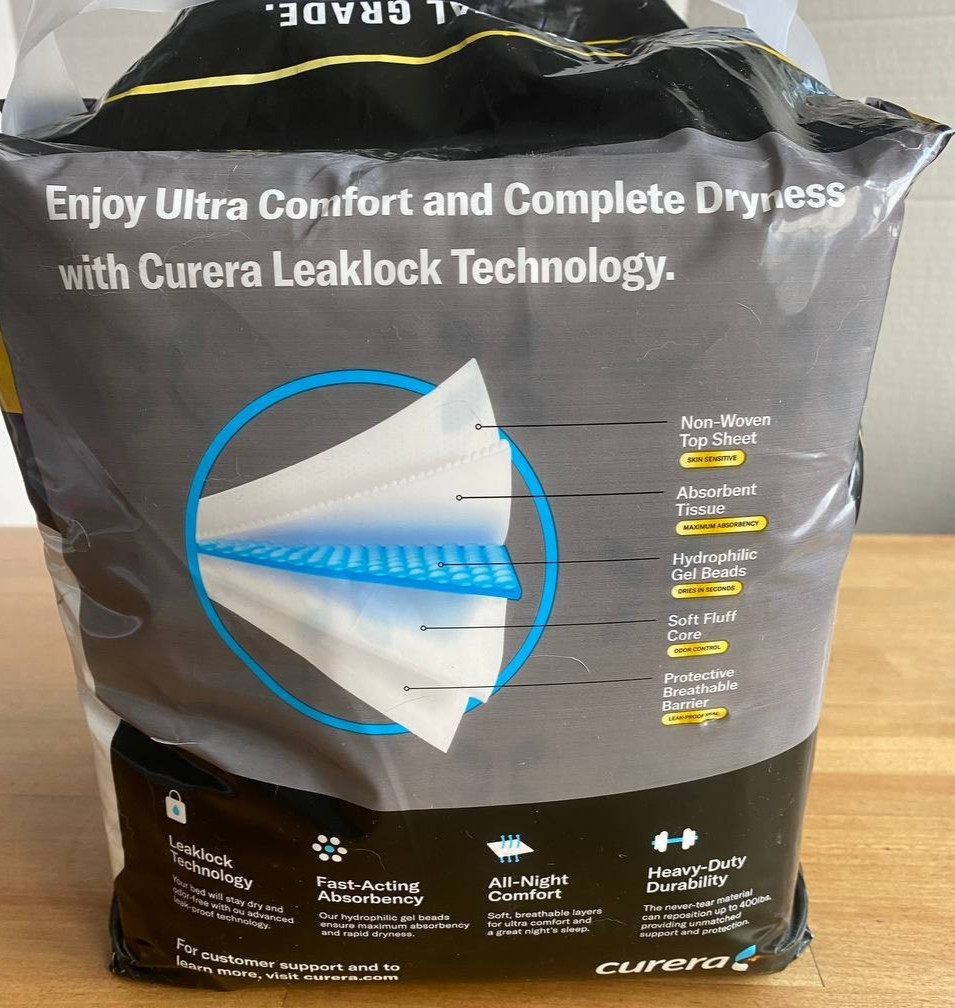 Chucks MAX Hospital Grade Bed Pads 36″ x 36″ Premium Disposable Bed Pads 3XL 10
