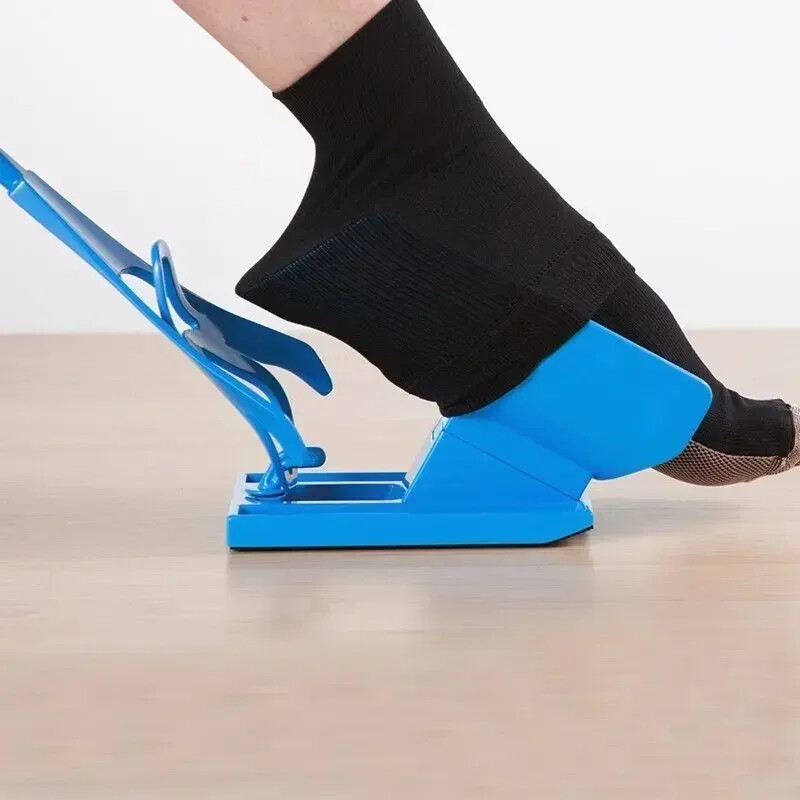 1 PC Injuries Supplies Elderly Helper Wearing Sock Aids Unique Cradle Design