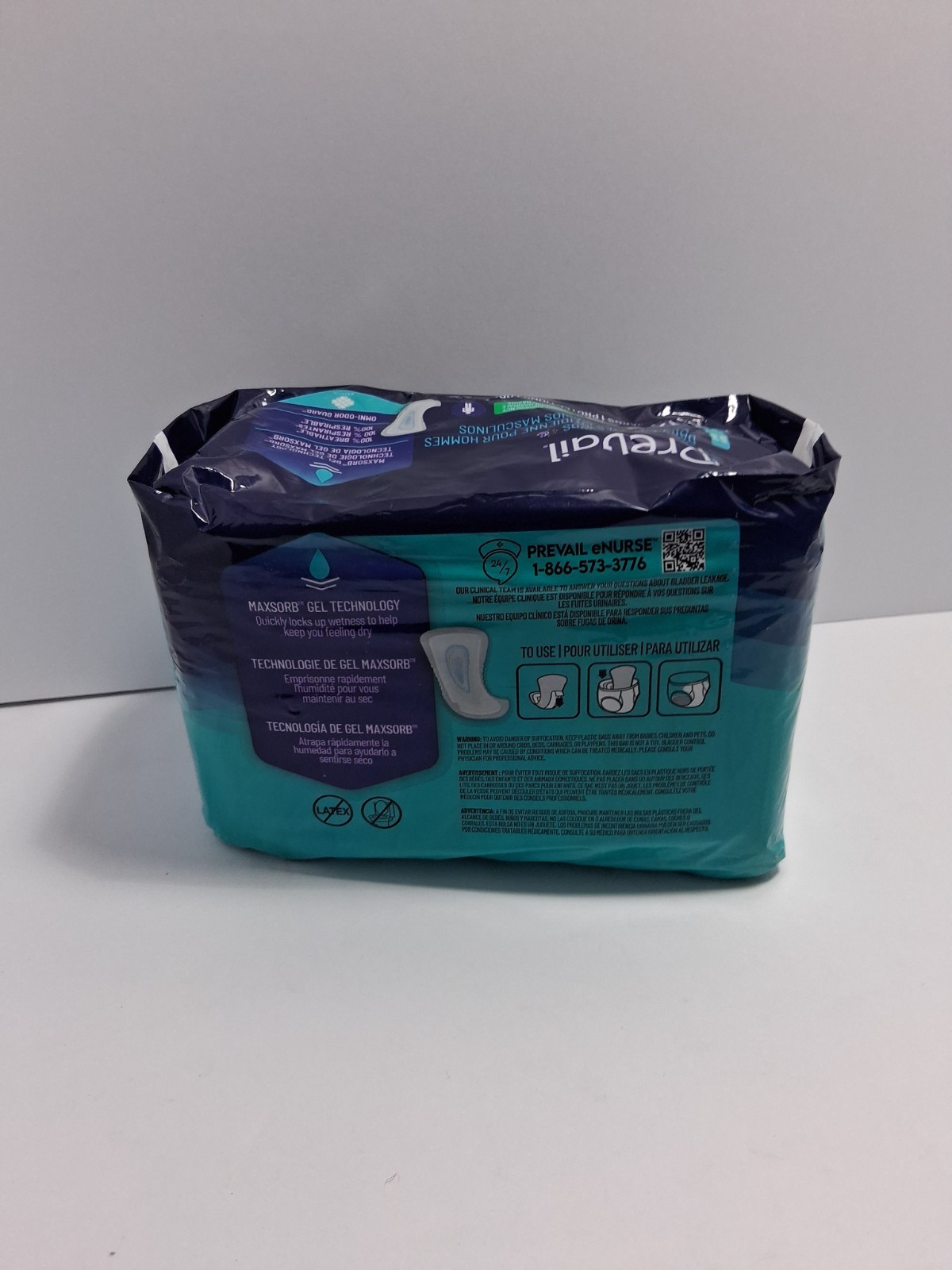Prevail Daily Male Guards Incontinence Pads, 14 Count – 1 Pack (PV811) Free S/H