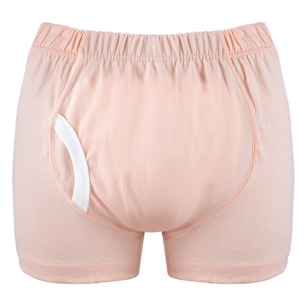 Men Adult Women Elderly Washable Incontinence Briefs Leak-proof Underwear L-3XL