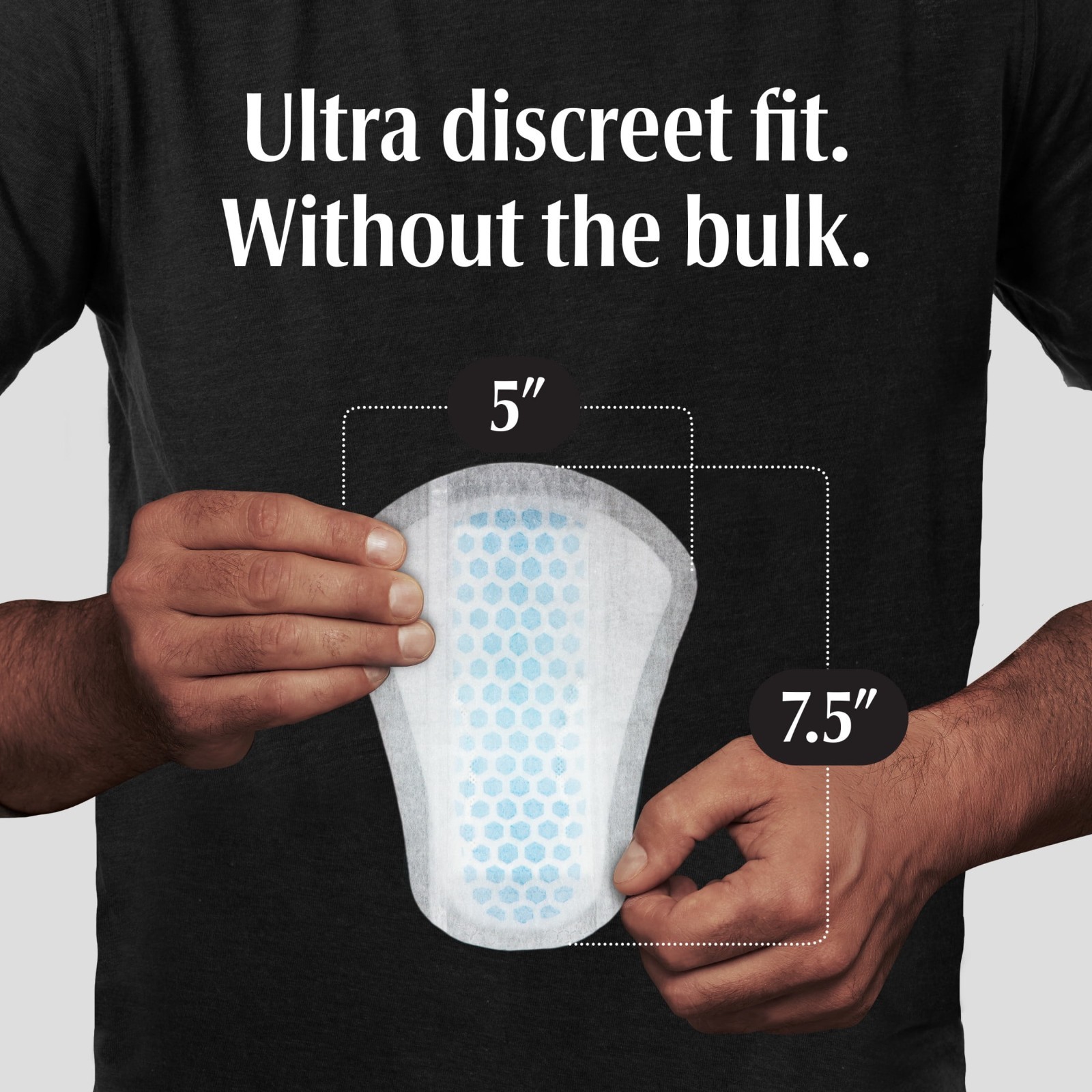 Depend Shields for Men Light Absorbency 58 Count