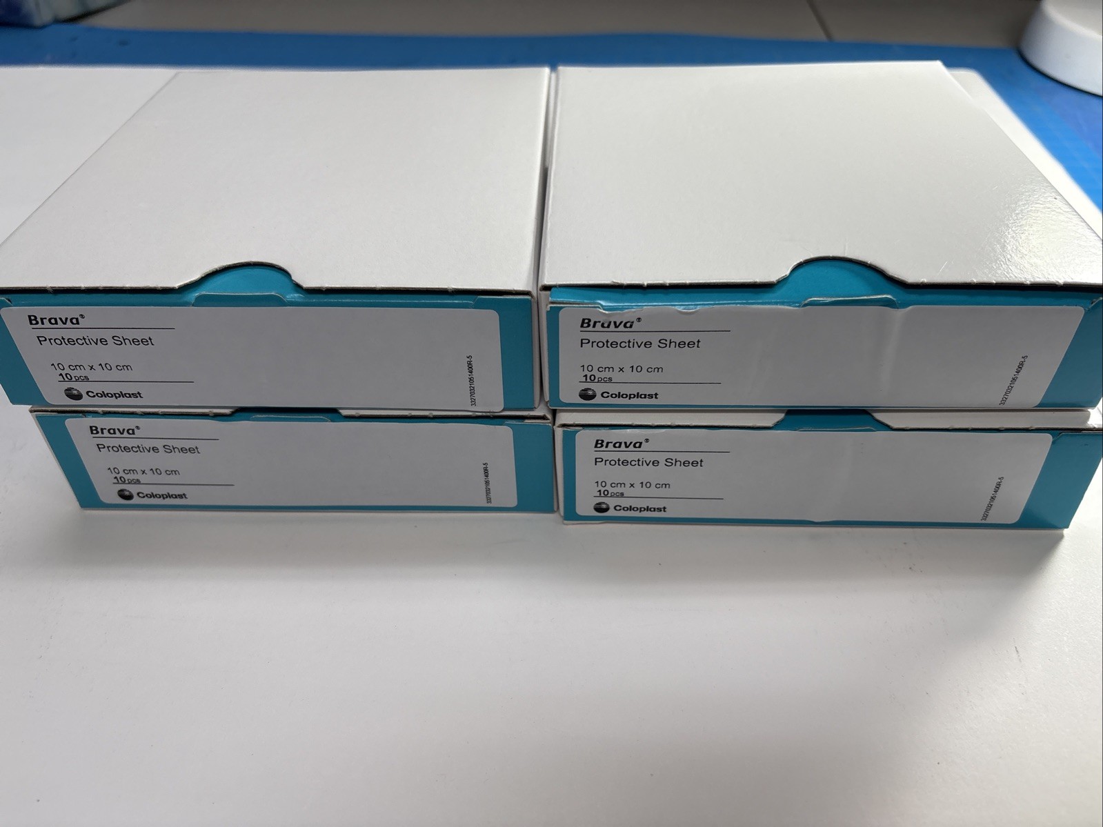 10 Each Box. BRAVA Protective Sheet 10 Cm X 10 Cm MPN: 032105