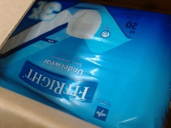 Medline FitRight Adult Incontinence Underwear 3XL Heavy Absorbency 80 Count