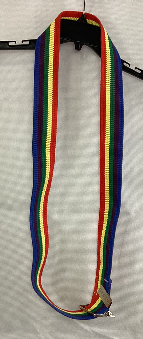 McKesson Gait Belt 60 Inch Rainbow Pattern Pride LGBTQIA Colorful
