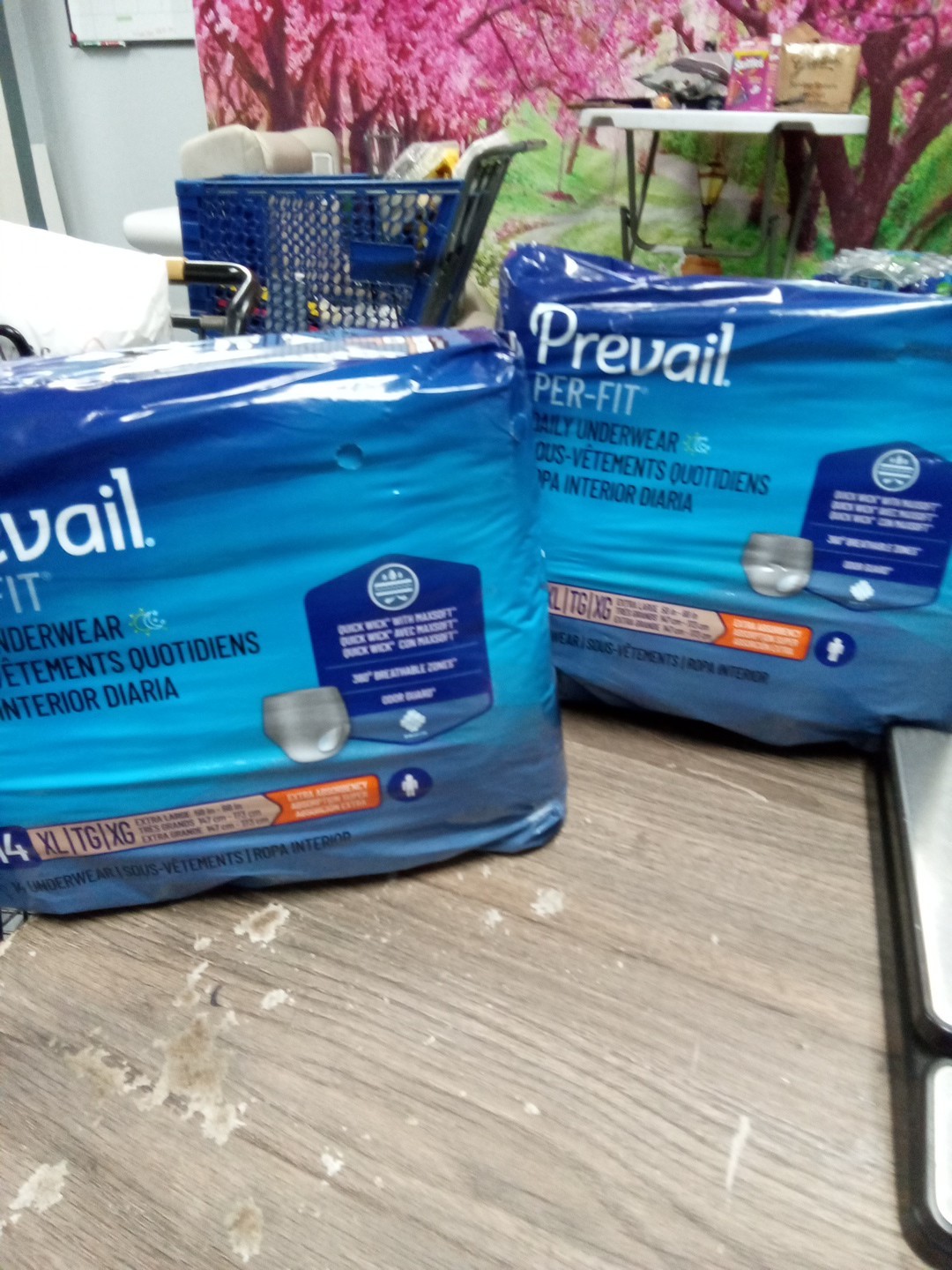 2 Pkg Prevail XL/58″-68″ Daily Extra Absorbency Underwear, 14 count 674 Dt