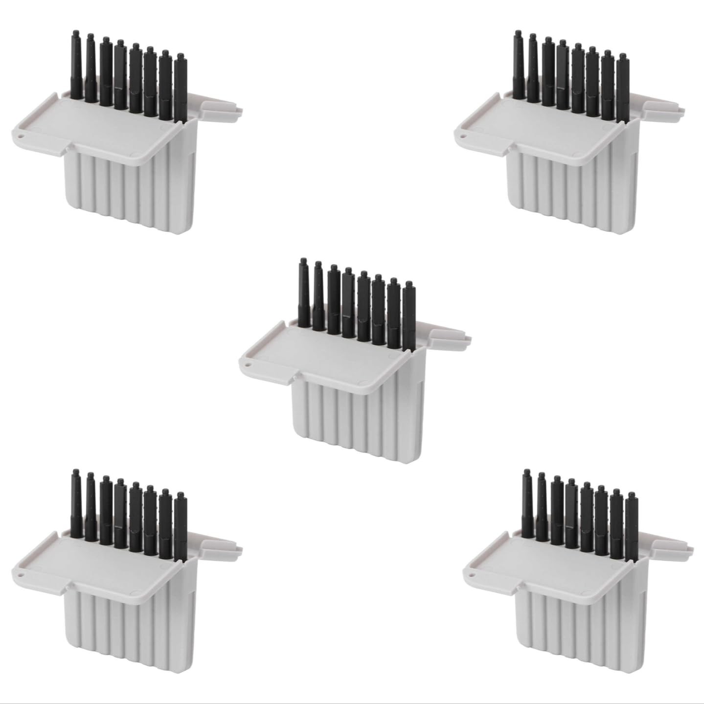 Hearing Aid Wax Guard Filters Replacement Cerumen Stop Supply Cleaning Black