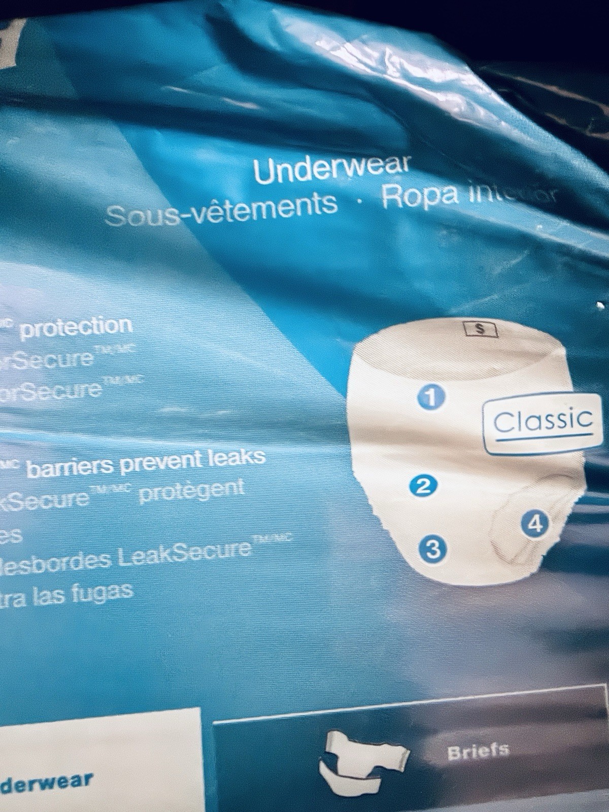 Presto Supreme Adult Underwear Disposable 20 Pack Size Small NEW 25-32” NIP