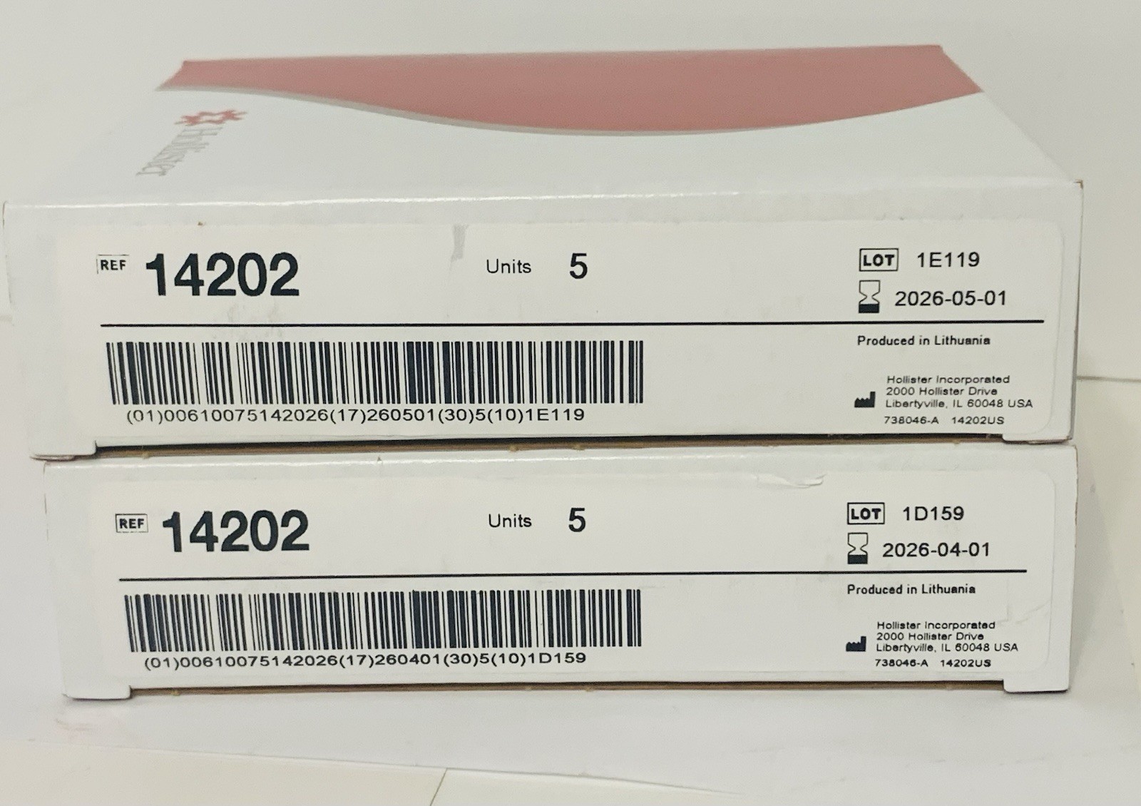 10 Hollister 14202 Trim to Fit Ostomy Barrier 1-3/4″Flange 2BX/10EA
