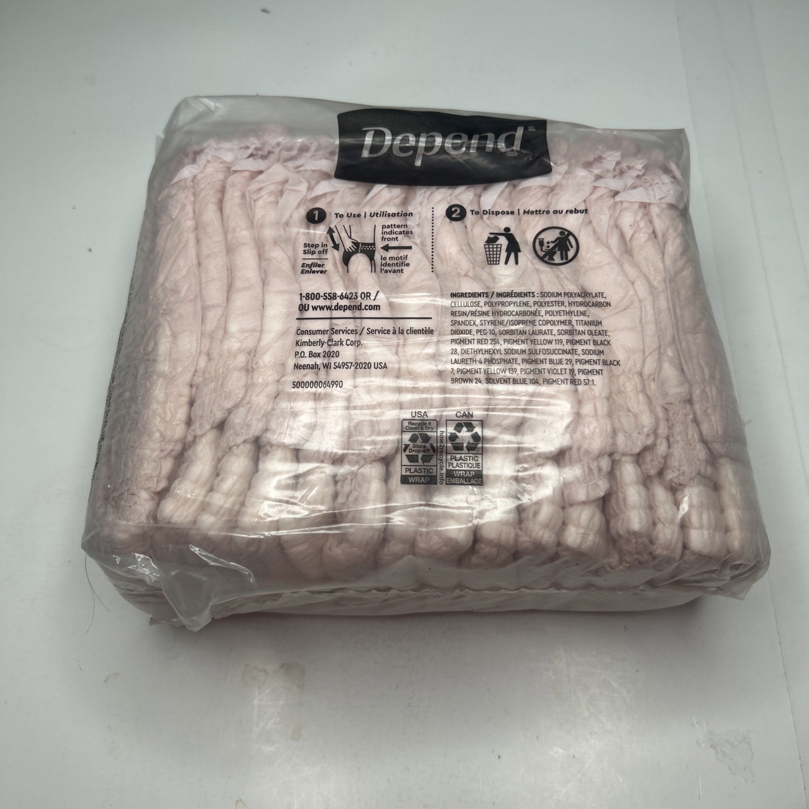 Depend Night Defense Protection Women’s SMALL Underwear Dry Shield Blush (16ct)