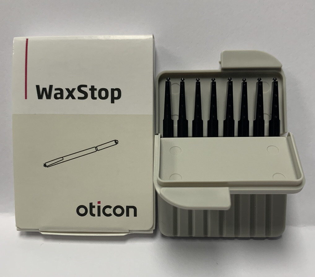 3 Pack Of Oticon WaxStop Filters For Hearing Aids. 8 Filters Per Pack. 24 Total.