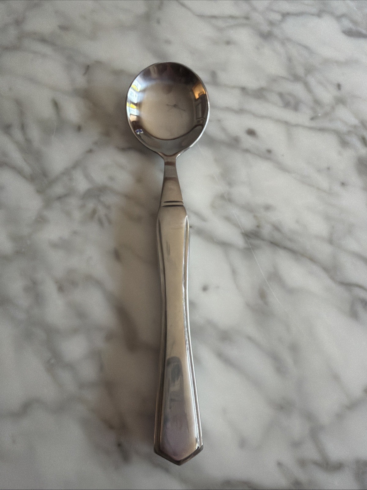 VIVE Weighted Heavy Silverware Flatware for Tremors/Parkinson “Round Soup Spoon”