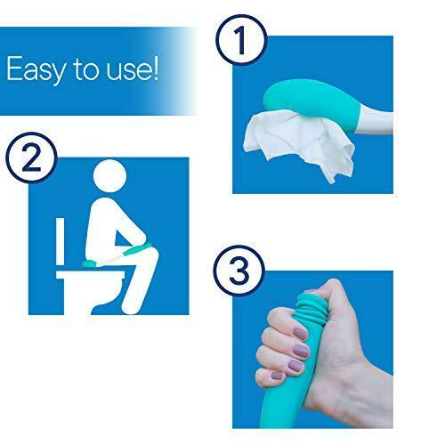 RMS Long Reach Comfort Wipe – Self Assist Toilet Aid, Ideal Daily Living