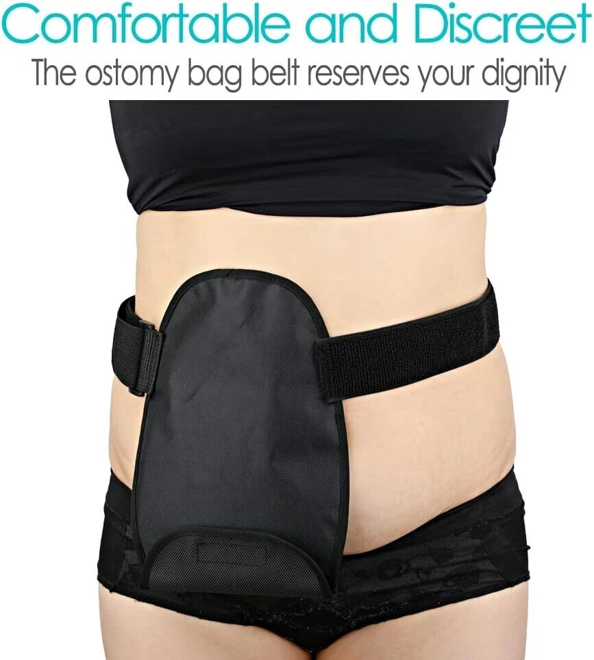 Waterproof Ostomy Bag Cover Belt Adjustable Washable Colostomy Bag Covers Pro…