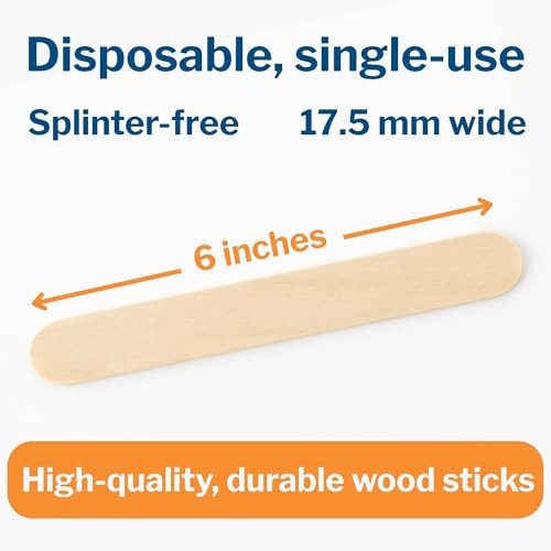 McKesson Wood Tongue Depressors 6in 5000 Count Non-Sterile
