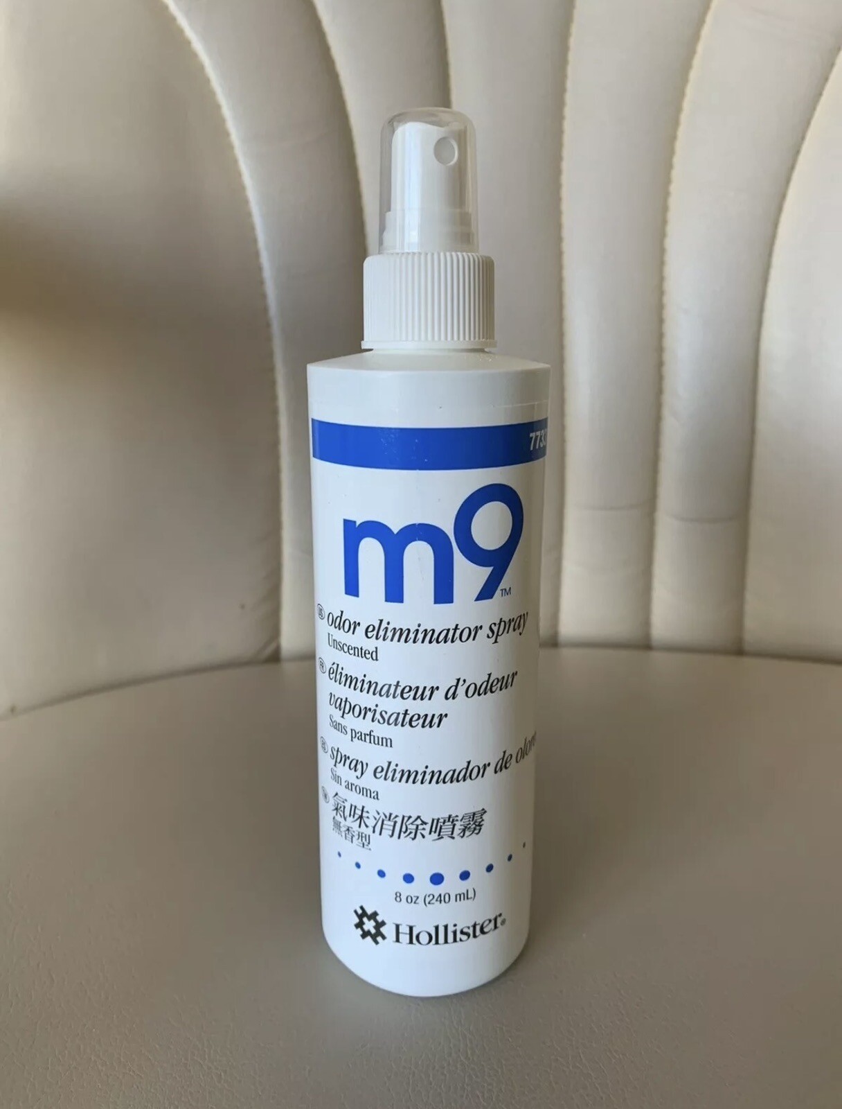6 PACK Hollister M9 Odor Eliminator Spray #7733, 8oz Bottles