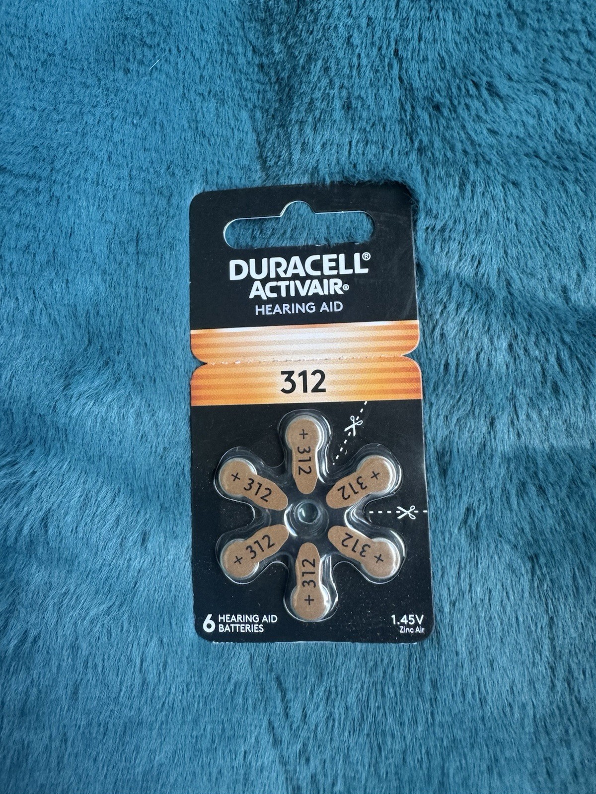 Duracell Activair Hearing Aid 312 6ct