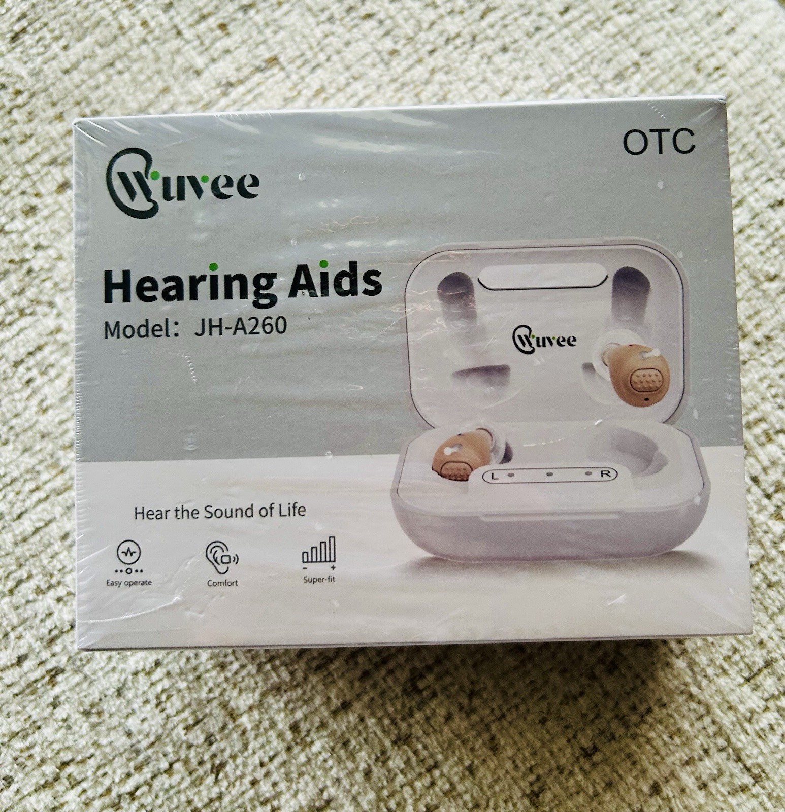 Wuvee Hearing Aids model:JH-A260 for Seniors