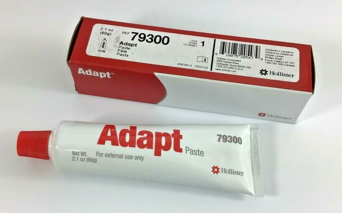 1 Hollister 79300 Adapt 2.1 oz Ostomy Paste Exp. 2028-2031