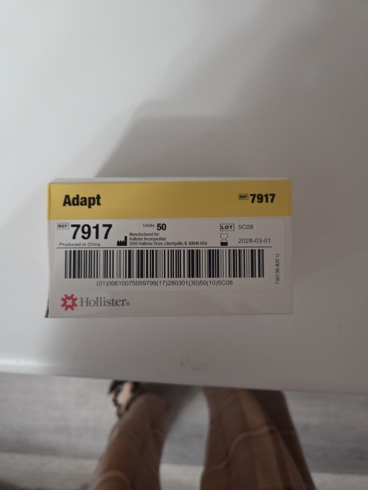 50 Hollister Adapt 7917 Skin Protective Wipes Exp. 2027 Guaranteed to Function