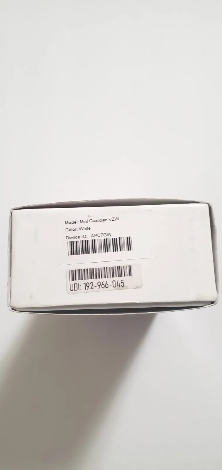 Medical Guardian Mini Guardian Wearable Medical Alert Monitor-White~New Open Box