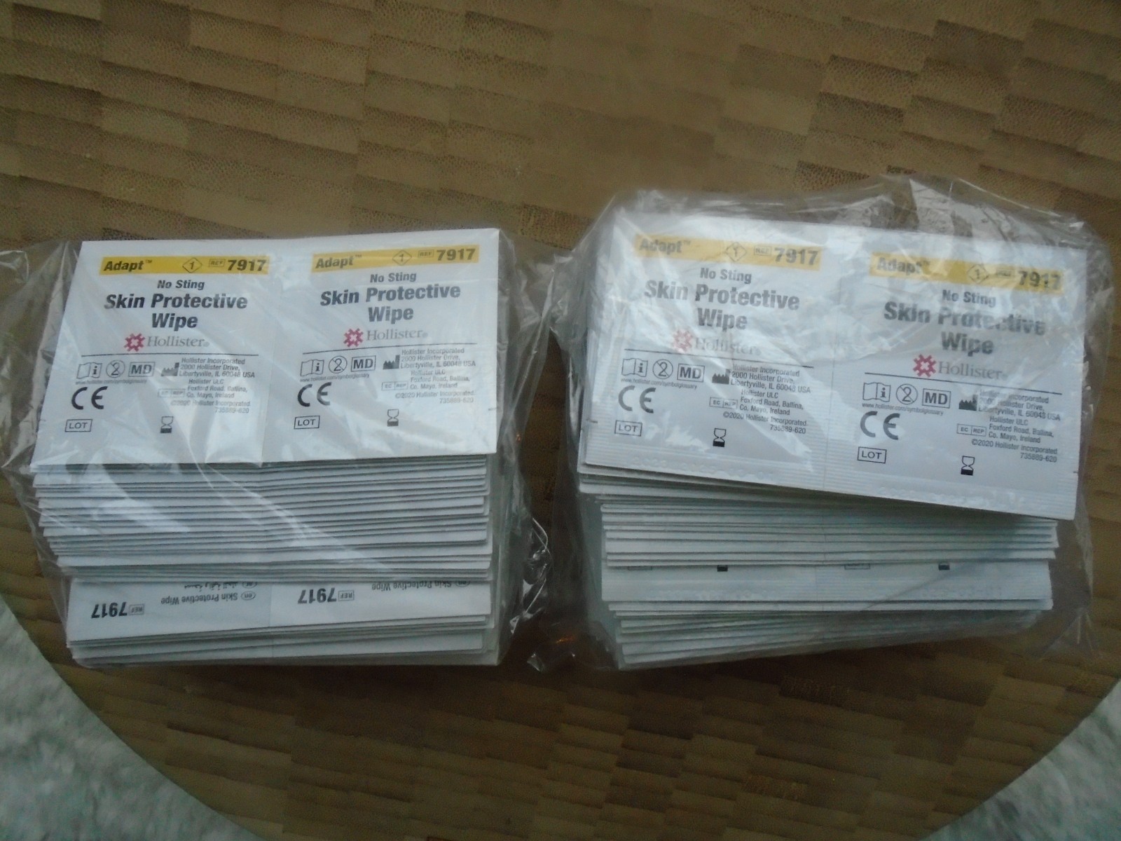 200 Hollister Adapt No Sting Skin Protective Wipes 7917 (100 – 2 packs)