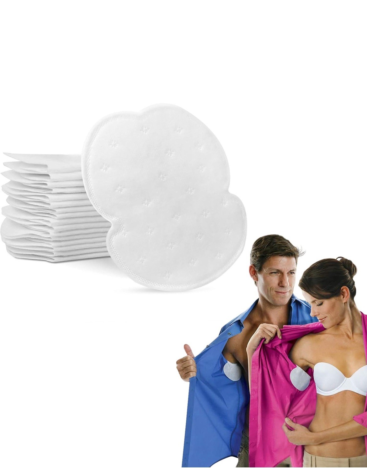 Underarm Sweat Pads for Men and Women – Disposable Armpit Shields to Combat S…