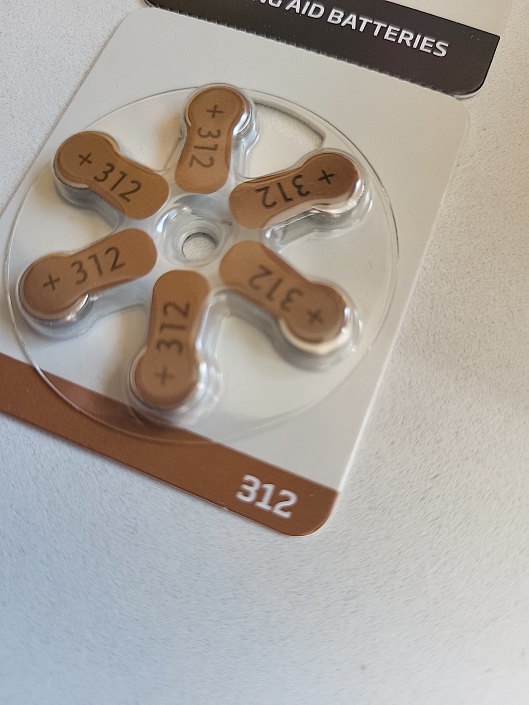 37 NEW Oticon Hearing Aid Batteries size 312 2024-2 Free Shipping