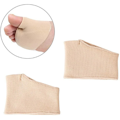 2 Pack For Man Women Fabric Metatarsal Pads Sleeve with Gel Sole Cushion Gift US