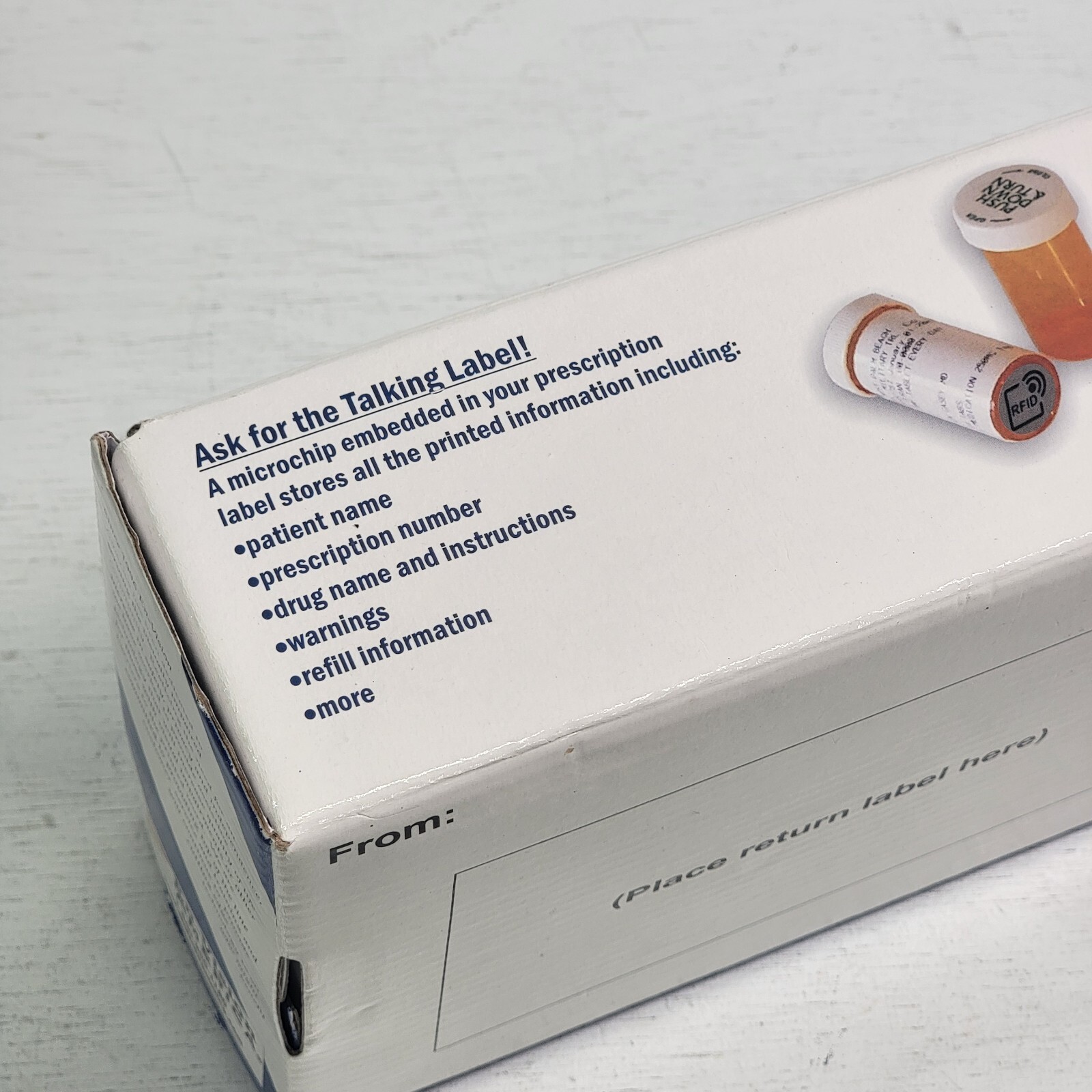 Scrip Talk Station by En-Vision America Prescription Reading Speaking Device NOB