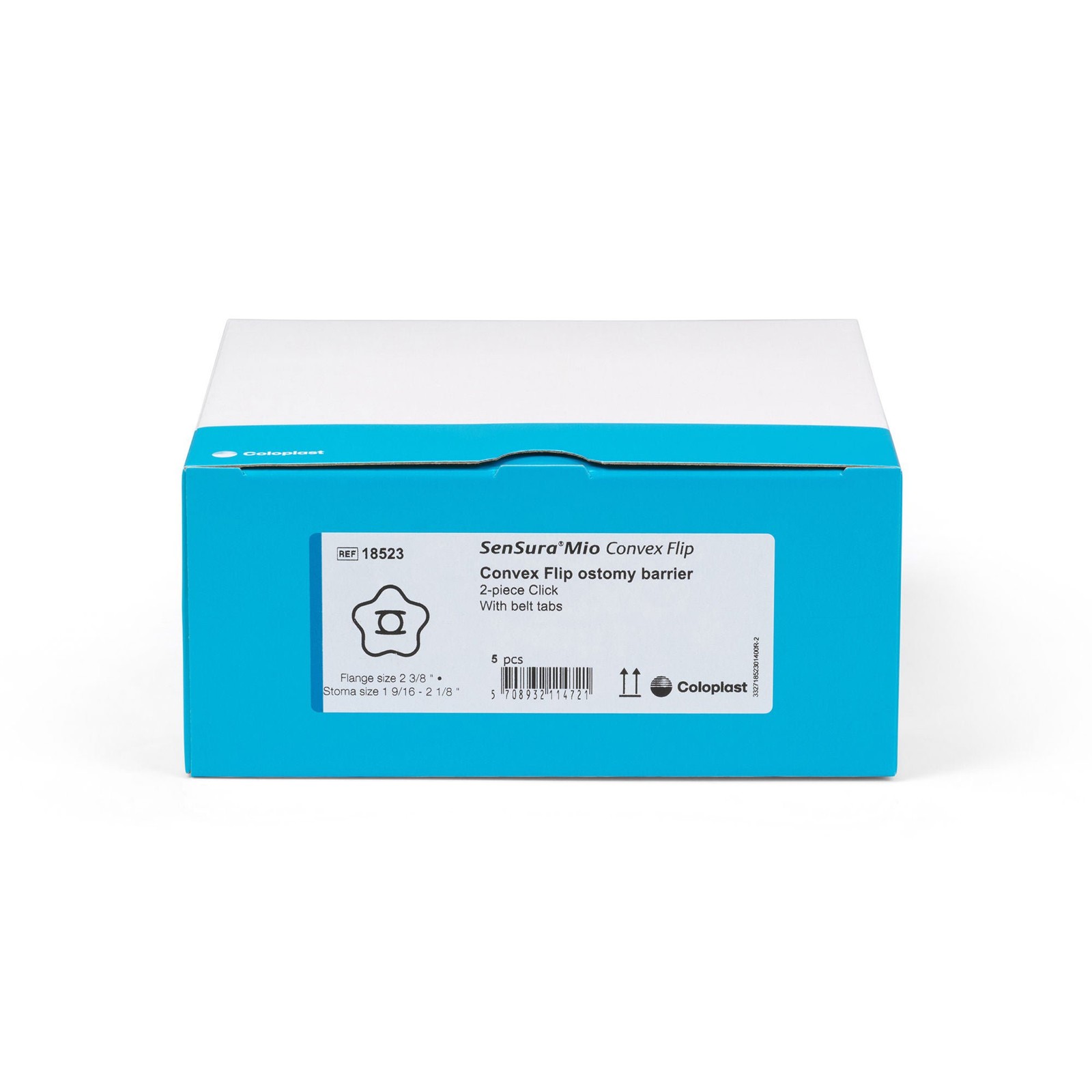 Coloplast Precut Extended Wear Ostomy Barrier 60 mm Flange 5 per Box