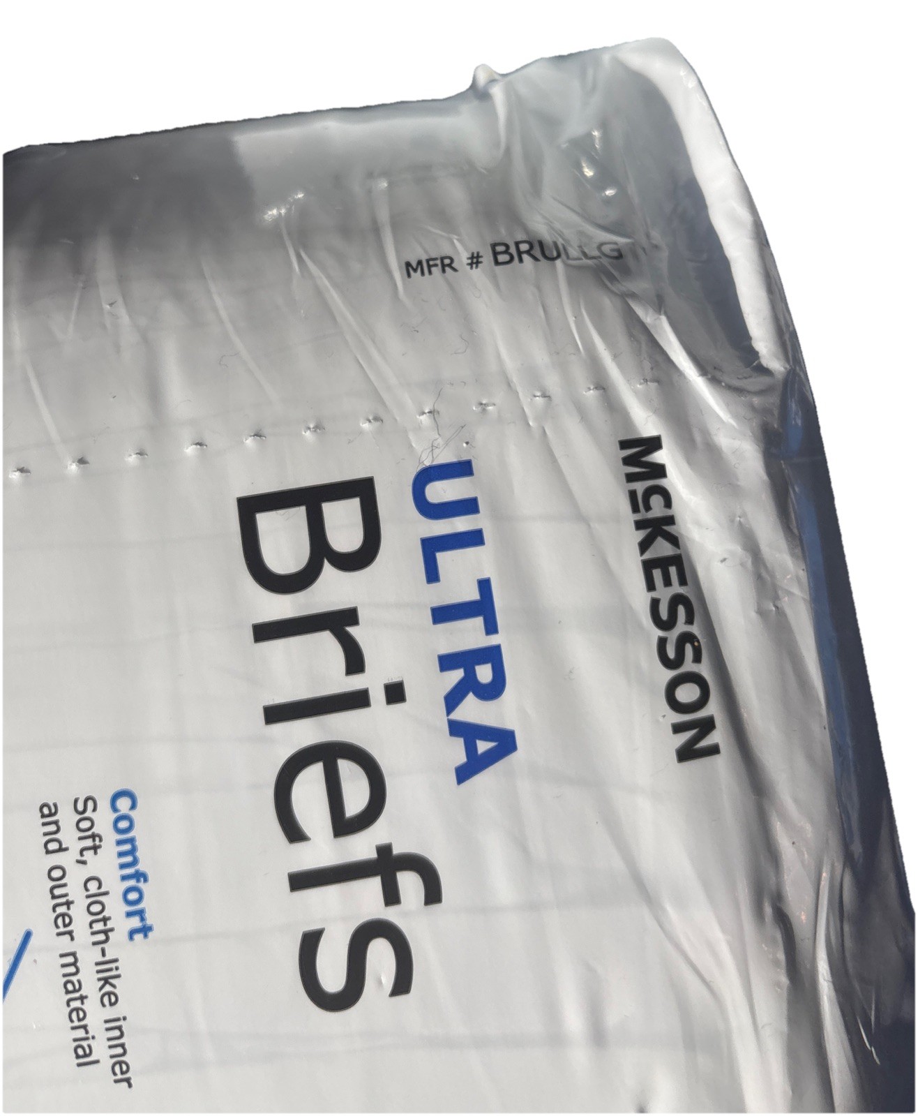 McKesson Ultra Adult Briefs Large 45-58” Heavy Absorbency 18 Count Sealed