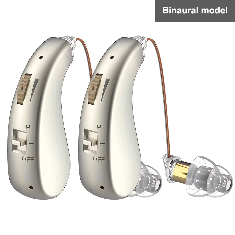 Hearing Aids Rechargeable BTE Hearing Sound Amplifiers For Elderly Hearing Loss