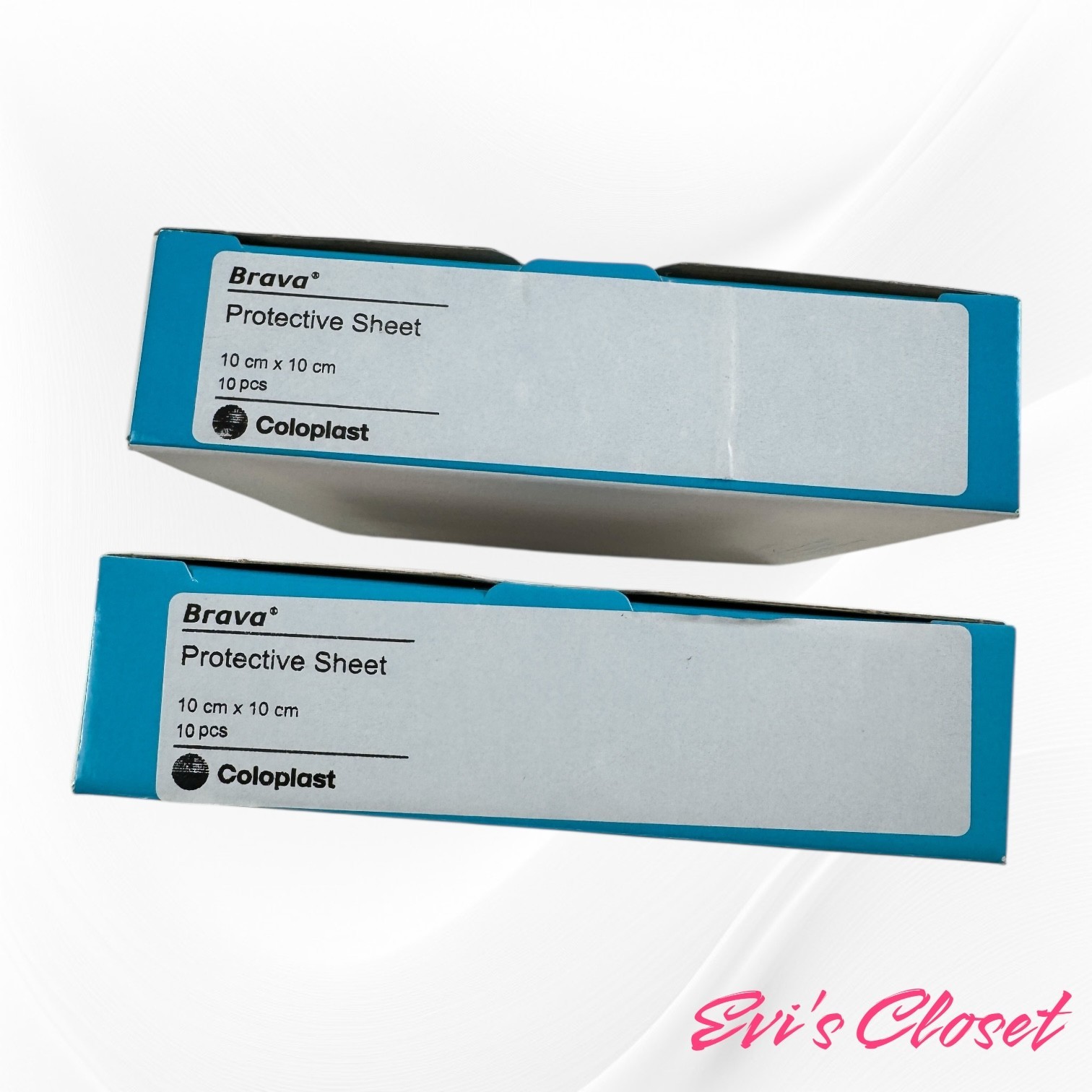 Ostomy Care Coloplast Brava® Protective Sheets 032105 Box 10 4″X4″ Lot of Two