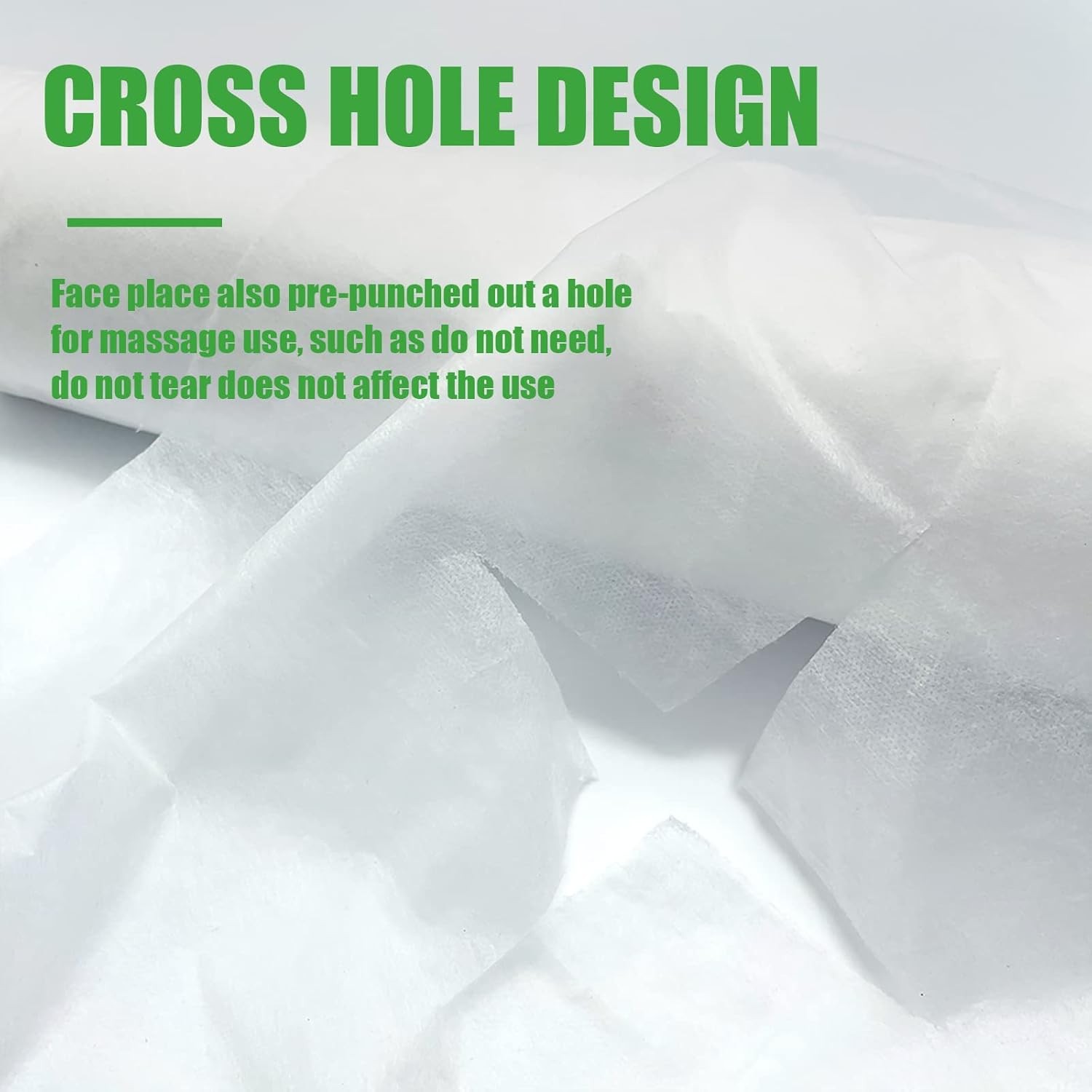 Disposable Non-Woven Bed Sheet 31″ X 70″, 50 Pcs of 1 Roll Spa White