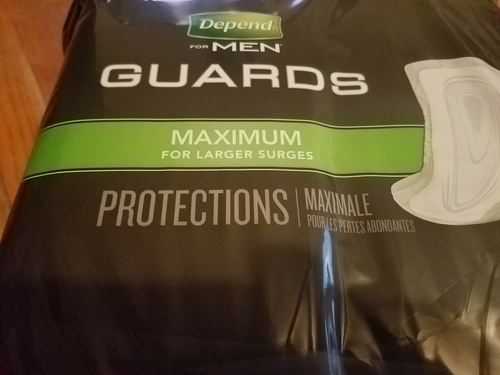 Lot ~Depend For Men Guards Maximum Absorbency 52 count packs * surge protection
