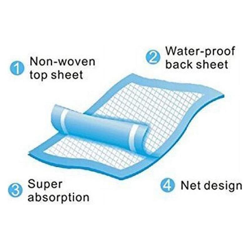 Disposable Underpads 23×36 Inch Absorbent Bed Pads 150 Pack Adults Pets New