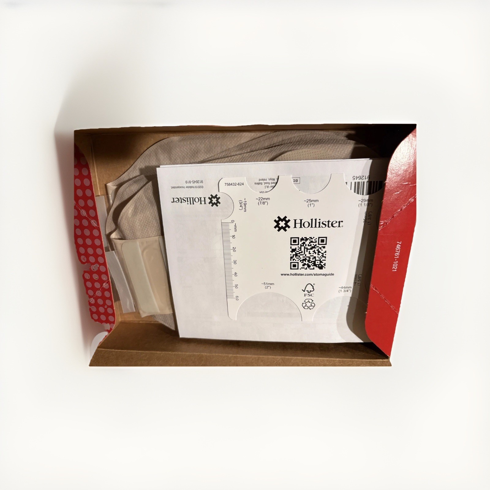 5 Hollister CeraPlus 8195111 Ostomy Pouches 1-Piece Cut To 2-1/8” exp 2030