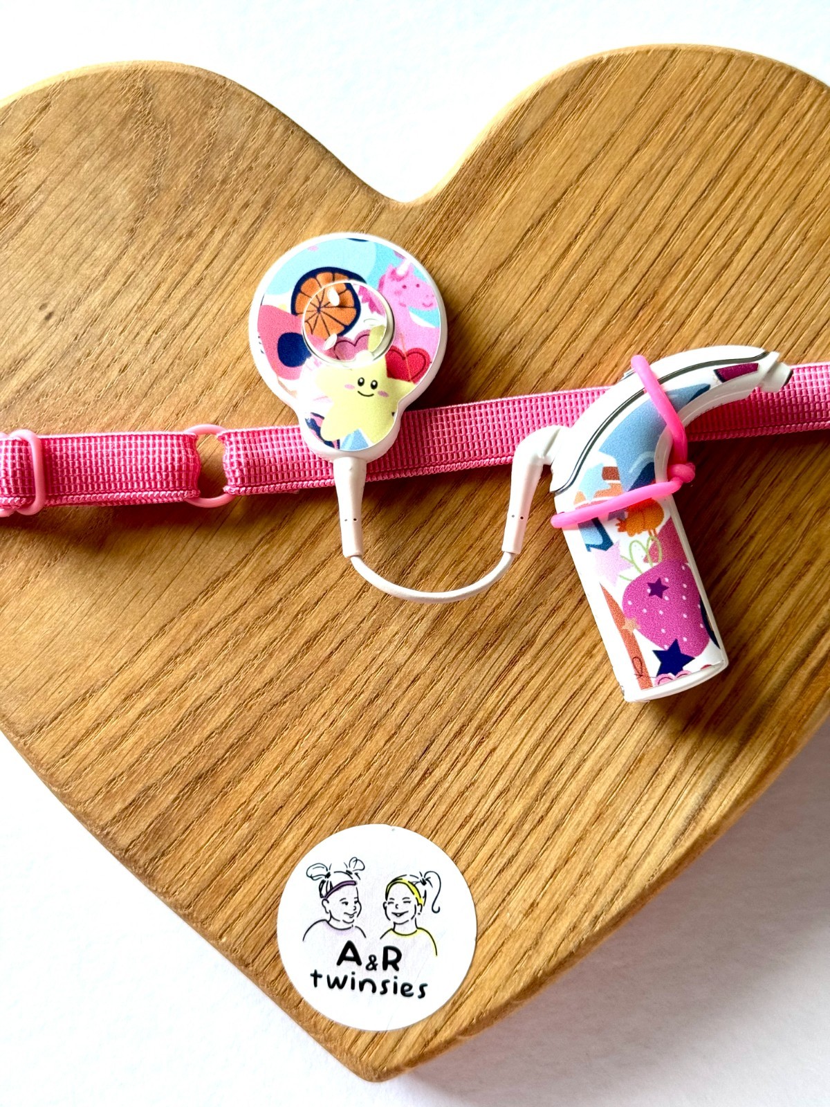 Brighten your device with this cheerful summer-themed sticker set for Cochlear N