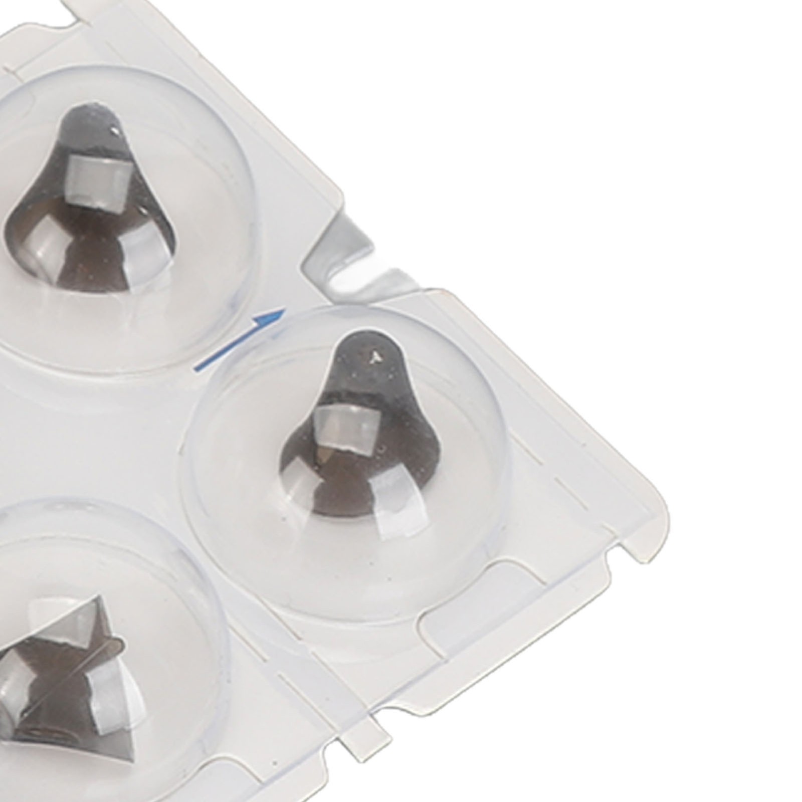 6 Pcs Silicone Vented Anti Static Click Sleeve Sound Aid Amplifier Accessories
