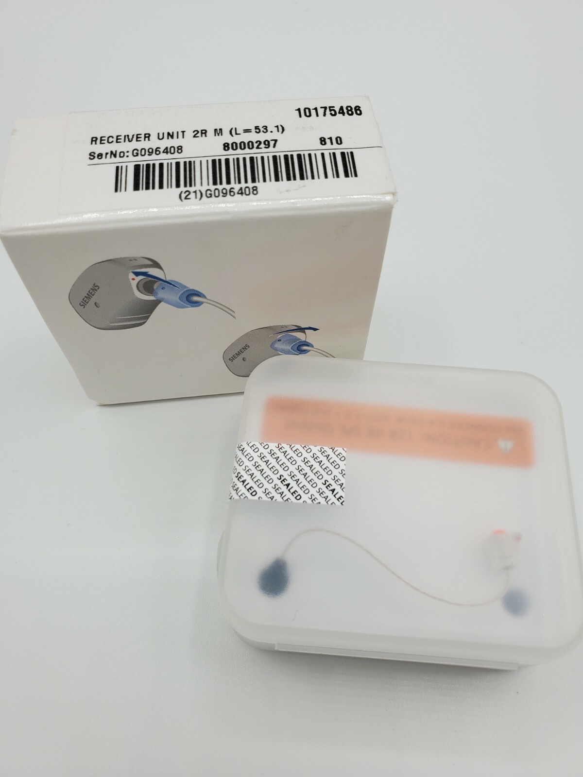 Siemens 55db Receiver Unit 2R M (L-53.1) for Hearing Aids *USA Seller* Brand New