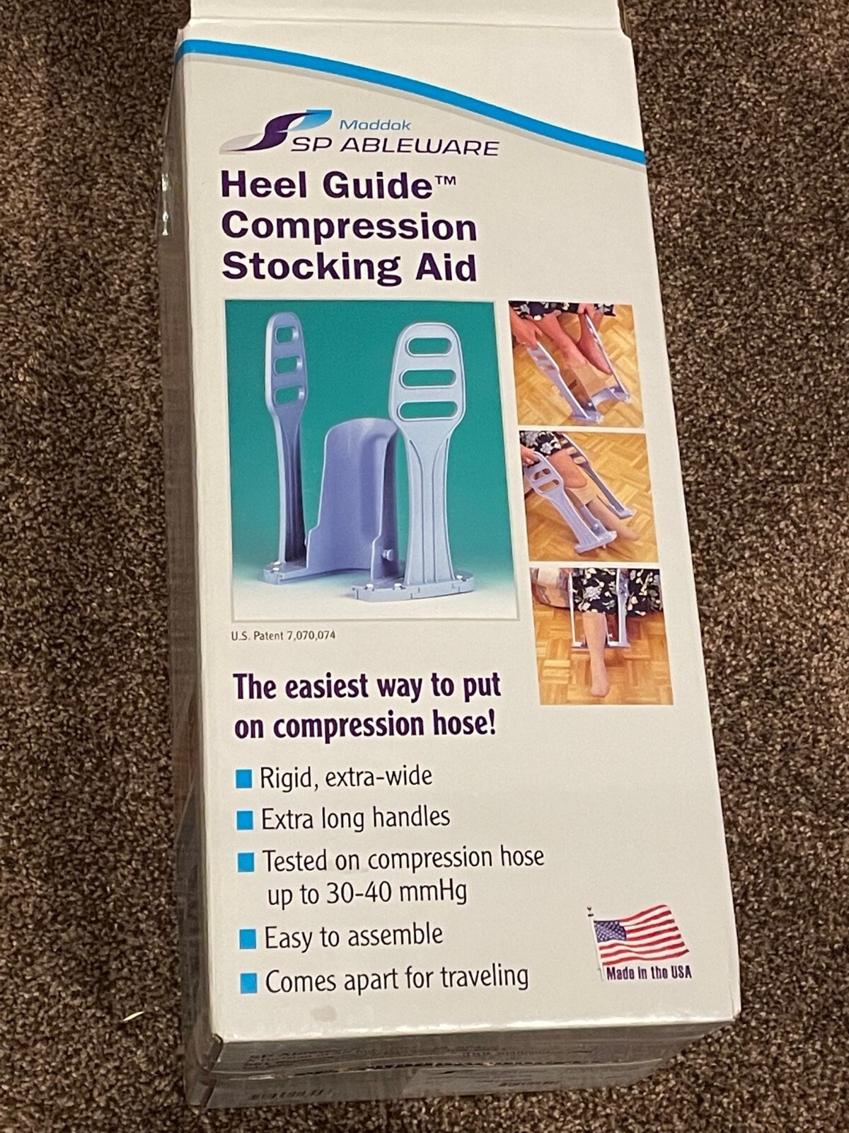 SP Ableware Maddak Compression Stocking Aid, Open Box Unused