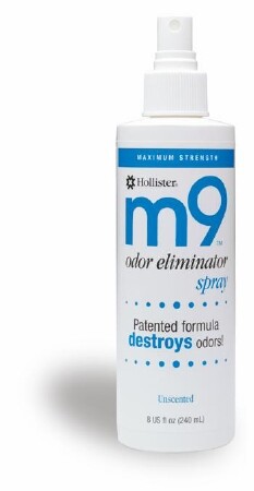 Hollister M9 Ostomy Appliance Deodorant 8 oz. Pump Spray Bottle Apple Scent 1