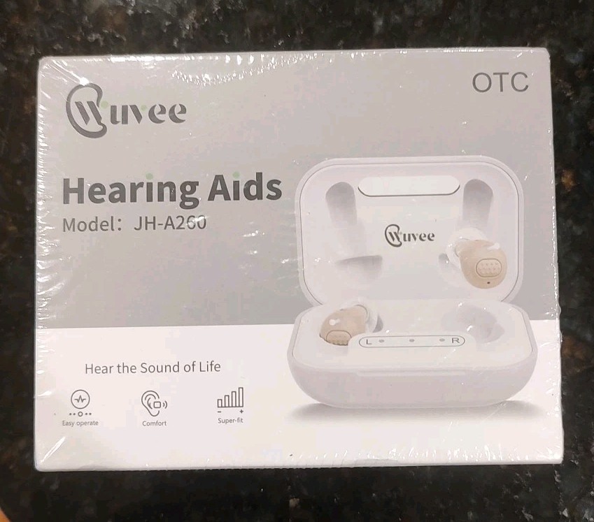 Hearing Aids Model JH-A260 New Sealed Comfort, Super-Fit, Easy To Operate