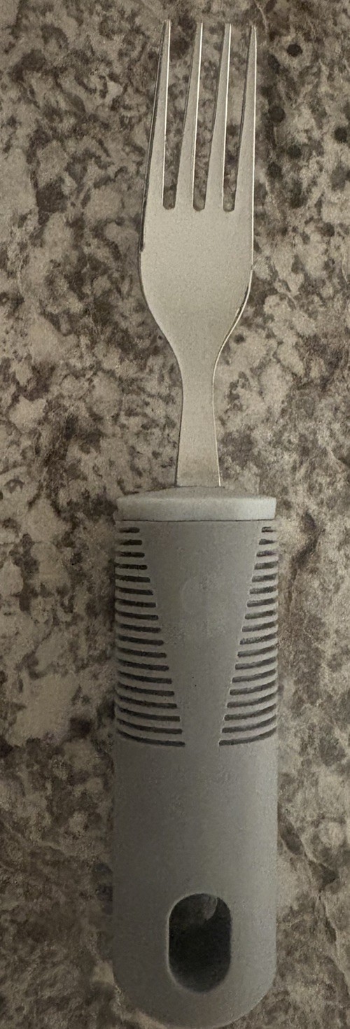 Special Supplies Adaptive Utensils Set of 5 Stainless Steel Grey. Open box.